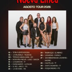 Agosto Tour 2026
NUEVA LÍNEA 
SÍGUELO GOZANDO